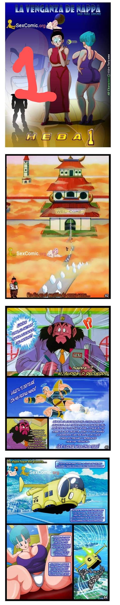 Bulma Llena De Amor Asu Hijos .buIma Venganza de nappa.